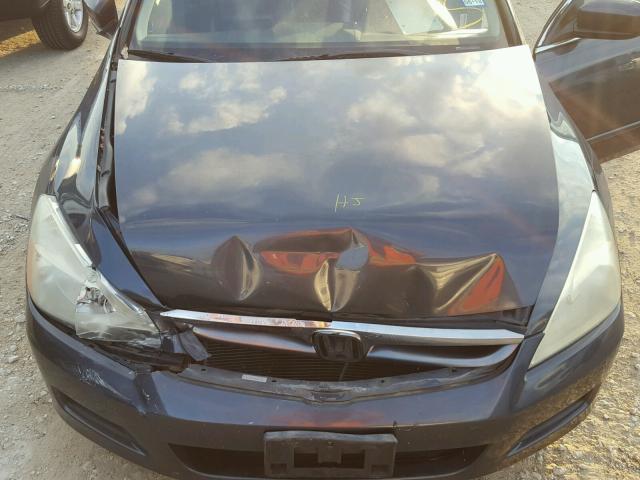 1HGCM668X6A042455 - 2006 HONDA ACCORD EX GRAY photo 7