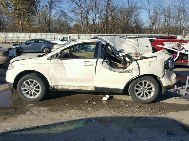 2FMDK48C17BA55062 - 2007 FORD EDGE SEL WHITE photo 9