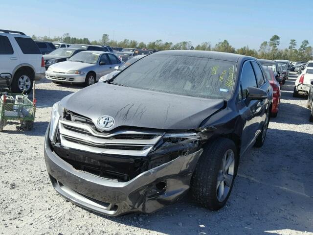 4T3ZK3BB1DU056788 - 2013 TOYOTA VENZA LE GRAY photo 2