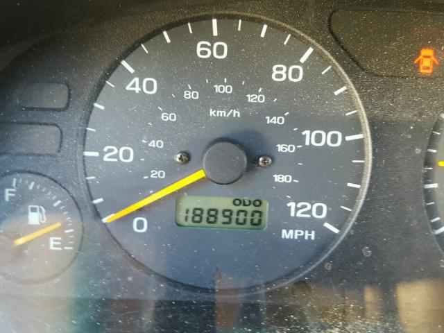 JF1SF6556WH701267 - 1998 SUBARU FORESTER S RED photo 8