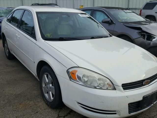 2G1WT58K769302056 - 2006 CHEVROLET IMPALA LT WHITE photo 9