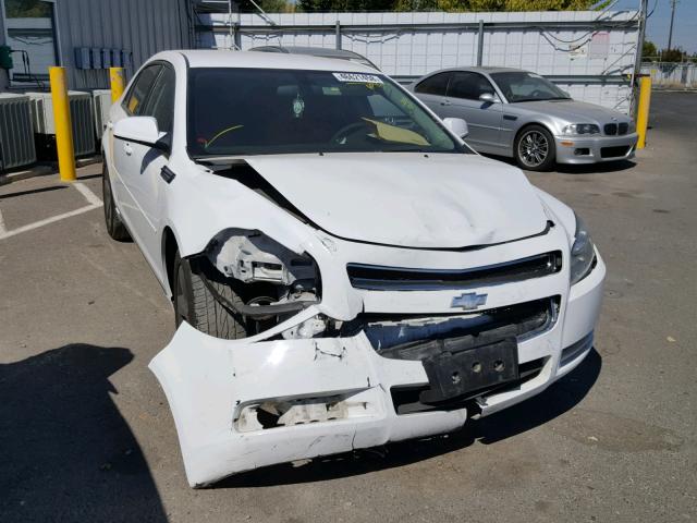 1G1ZC5EU2BF322154 - 2011 CHEVROLET MALIBU 1LT WHITE photo 1