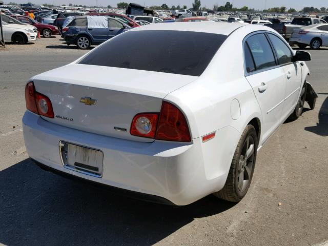 1G1ZC5EU2BF322154 - 2011 CHEVROLET MALIBU 1LT WHITE photo 4