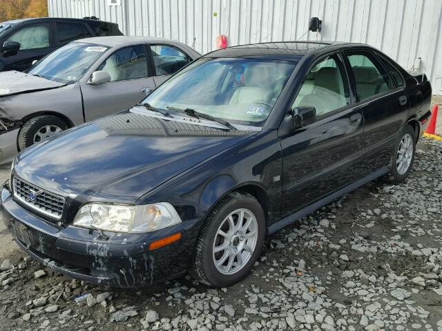 YV1VS27514F027766 - 2004 VOLVO S40 BLACK photo 2