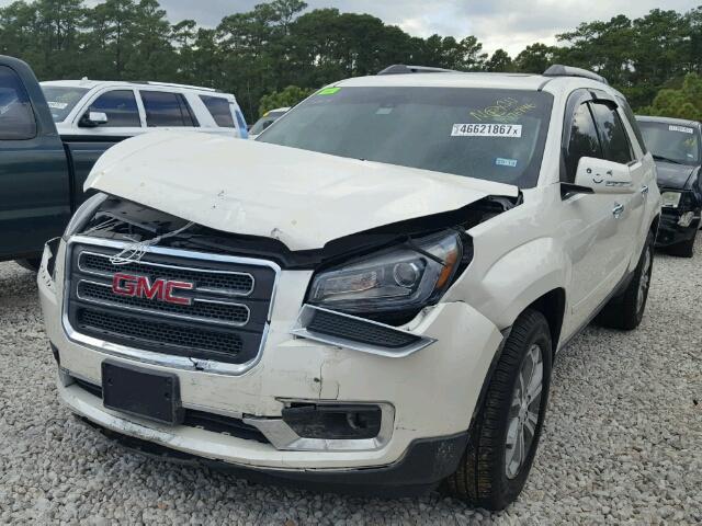 1GKKVRKD0FJ176746 - 2015 GMC ACADIA SLT WHITE photo 2