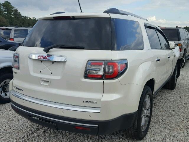 1GKKVRKD0FJ176746 - 2015 GMC ACADIA SLT WHITE photo 4