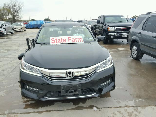 1HGCR3F86HA003140 - 2017 HONDA ACCORD EXL BLACK photo 9