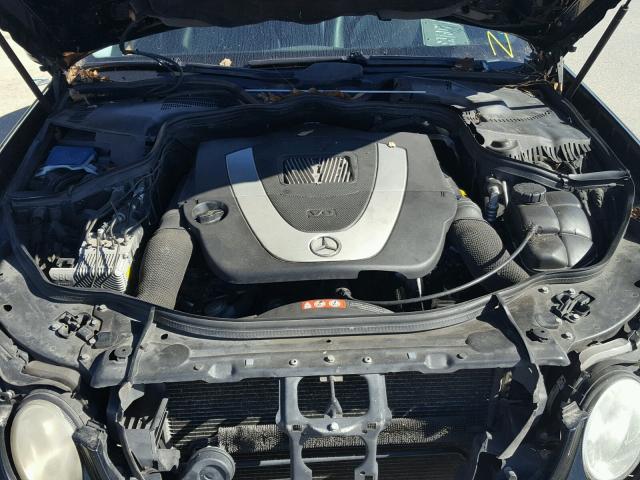 WDBUF56J46A905789 - 2006 MERCEDES-BENZ E 350 BLACK photo 7