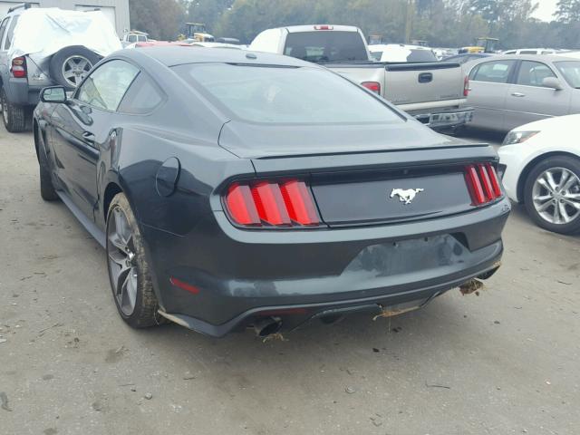 1FA6P8TH9G5210301 - 2016 FORD MUSTANG GREEN photo 3