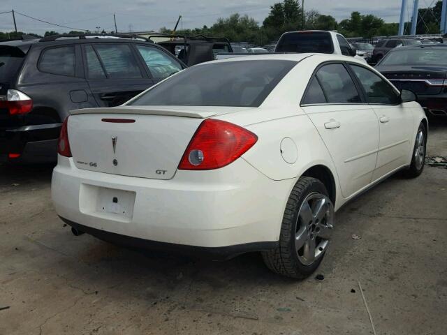 1G2ZH548654144153 - 2005 PONTIAC G6 GT WHITE photo 4