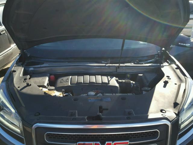 1GKKRRKD9EJ171760 - 2014 GMC ACADIA SLT გრაფიტი ფოტო 7