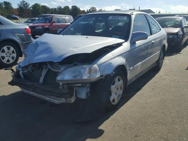 1HGEJ8243YL039596 - 2000 HONDA CIVIC SILVER photo 2