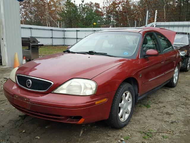 1MEFM55S63G633005 - 2003 MERCURY SABLE LS P RED photo 2