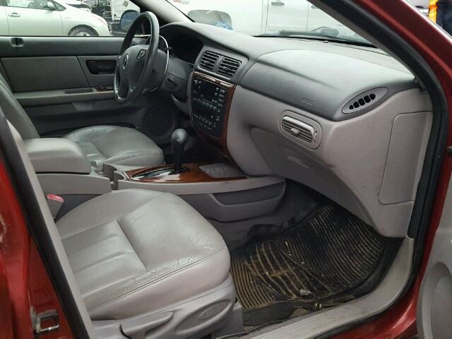 1MEFM55S63G633005 - 2003 MERCURY SABLE LS P RED photo 5