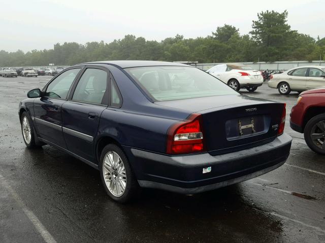 YV1TS94D7Y1109869 - 2000 VOLVO S80 BLUE photo 3