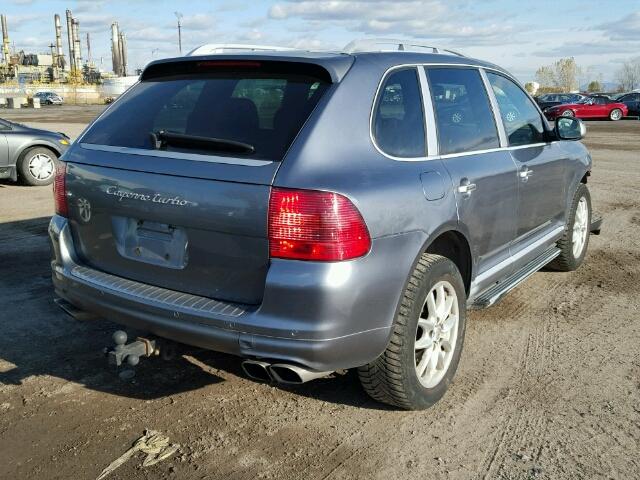 WP1AC29P14LA93492 - 2004 PORSCHE CAYENNE TU GRAY photo 4