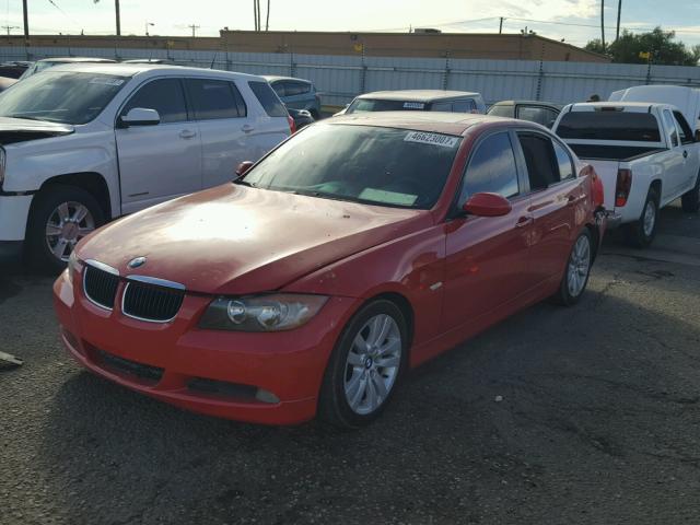 WBAVB13556PT16150 - 2006 BMW 325 I RED photo 2