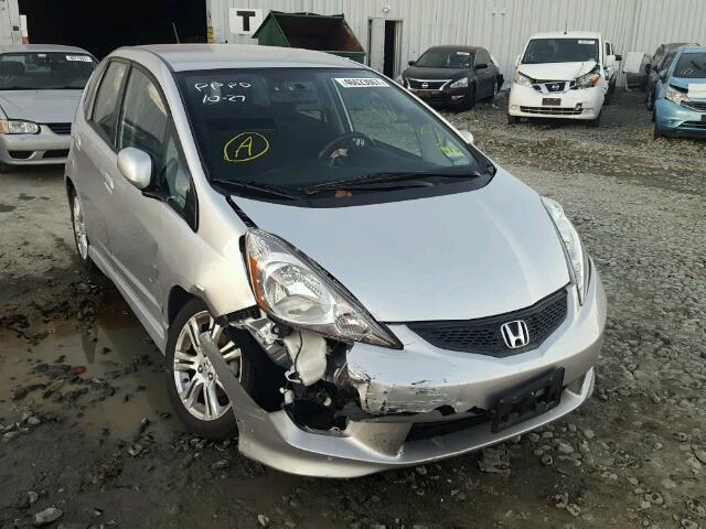 JHMGE8H53BC016871 - 2011 HONDA FIT SPORT SILVER photo 1