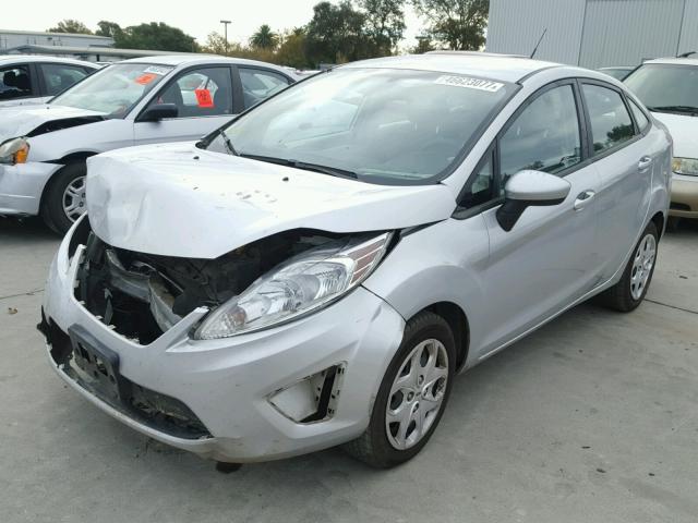 3FADP4AJ3DM172544 - 2013 FORD FIESTA S SILVER photo 2