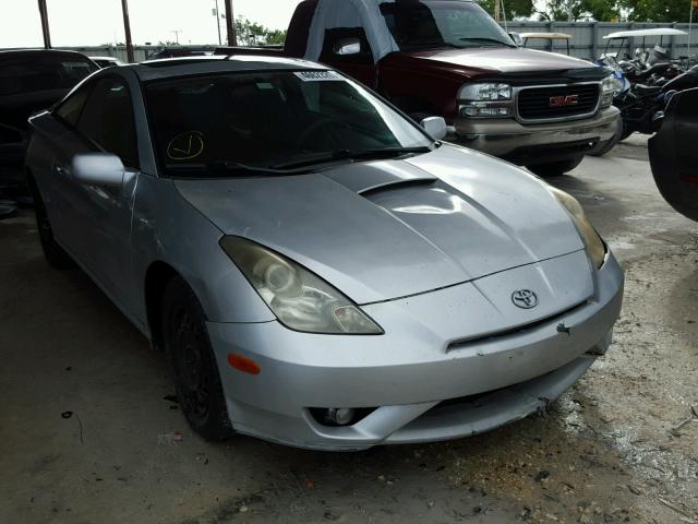 JTDDR32T830159417 - 2003 TOYOTA CELICA GT GRAY photo 1