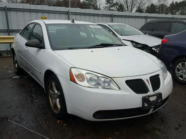 1G2ZH57N794216193 - 2009 PONTIAC G6 GT WHITE photo 1