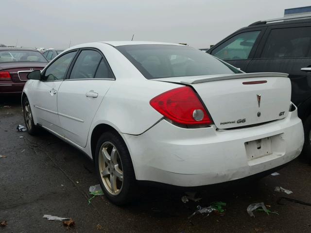 1G2ZH57N794216193 - 2009 PONTIAC G6 GT WHITE photo 3