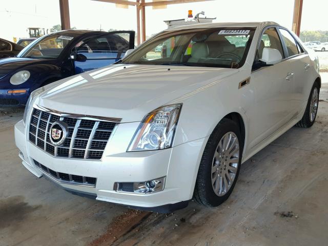 1G6DP5E36C0127985 - 2012 CADILLAC CTS PREMIU WHITE photo 2