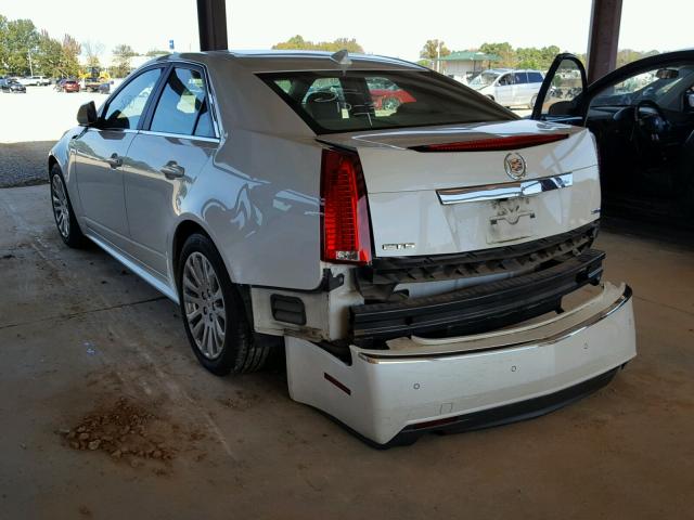 1G6DP5E36C0127985 - 2012 CADILLAC CTS PREMIU WHITE photo 3