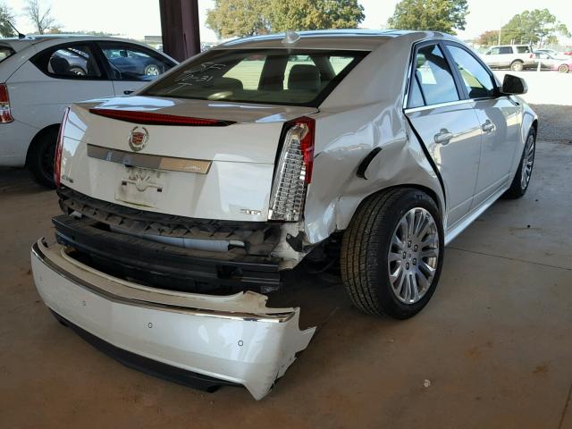 1G6DP5E36C0127985 - 2012 CADILLAC CTS PREMIU WHITE photo 4