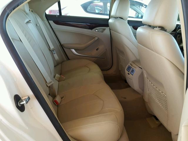 1G6DP5E36C0127985 - 2012 CADILLAC CTS PREMIU WHITE photo 6