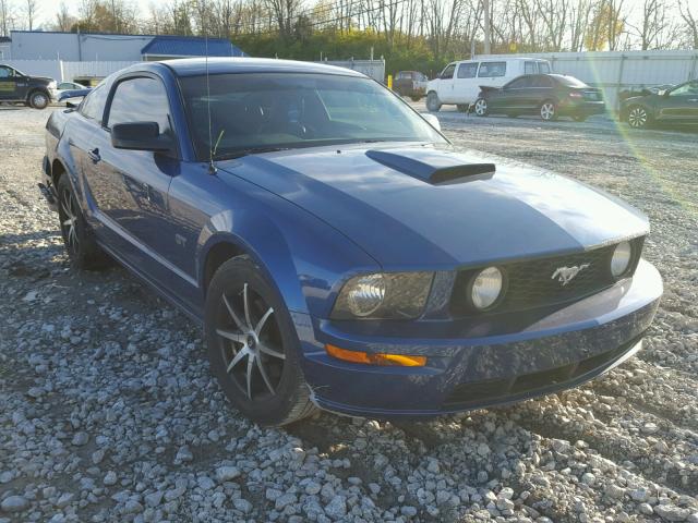 1ZVHT82H975331486 - 2007 FORD MUSTANG GT BLUE photo 1