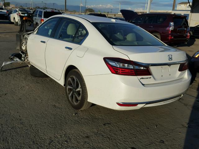 1HGCR2F71HA132825 - 2017 HONDA ACCORD EX WHITE photo 3