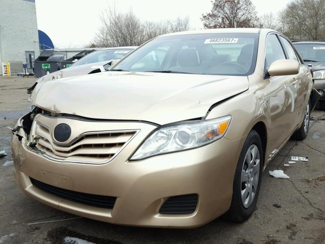 4T1BF3EK0BU774873 - 2011 TOYOTA CAMRY BASE TAN photo 2