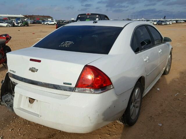 2G1WA5EK6B1300043 - 2011 CHEVROLET IMPALA LS BLUE photo 4