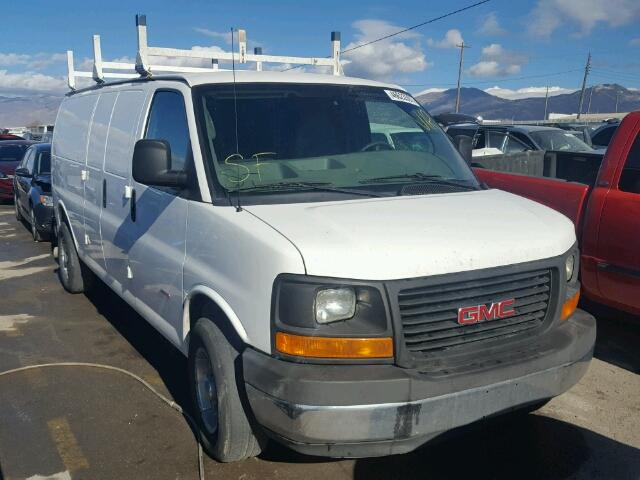 1GTW7GCL9B1138220 - 2011 GMC SAVANA G25 WHITE photo 1