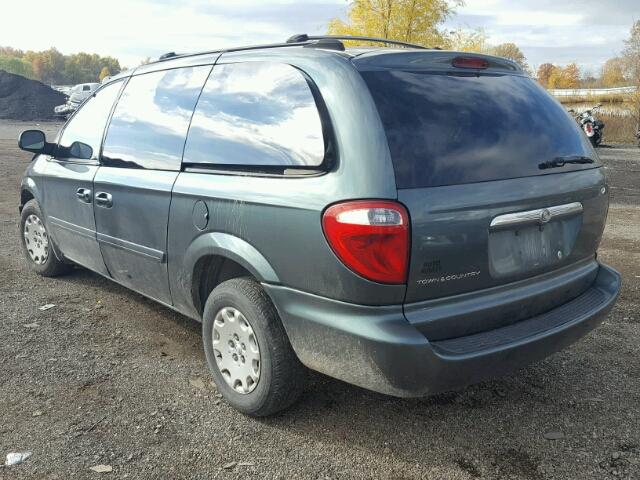 2C4GP44R14R596130 - 2004 CHRYSLER TOWN & COU GREEN photo 3