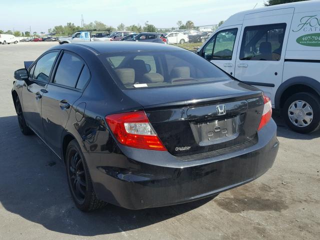19XFB2F81CE064945 - 2012 HONDA CIVIC EX 黑色 照片 3