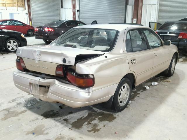 JT2BG12K6T0360315 - 1996 TOYOTA CAMRY DX TAN photo 4