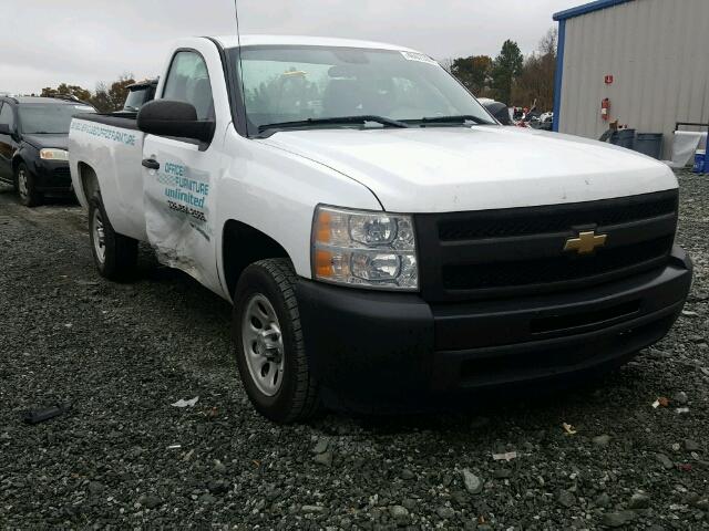 1GCNCPEX5BZ351173 - 2011 CHEVROLET SILVERADO WHITE photo 1