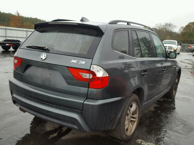 WBXPA934X6WG83366 - 2006 BMW X3 3.0I GRAY photo 4