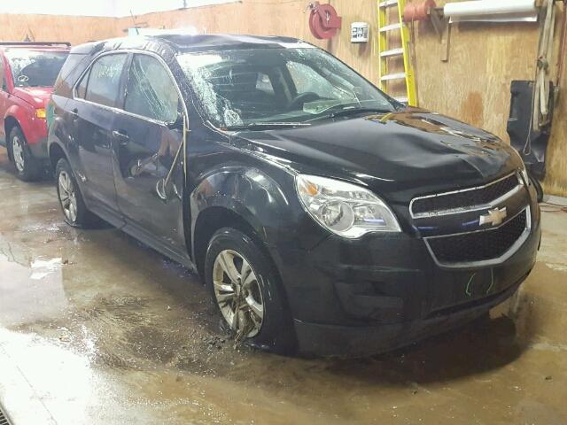 2GNFLCEK9C6350209 - 2012 CHEVROLET EQUINOX LS BLACK photo 1