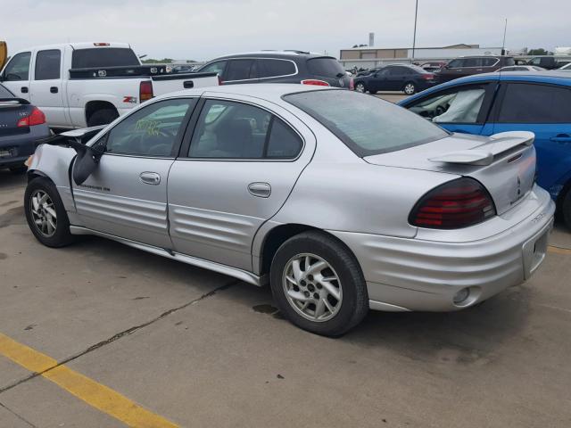 1G2NF52E71M537974 - 2001 PONTIAC GRAND AM S Gümüş foto 3
