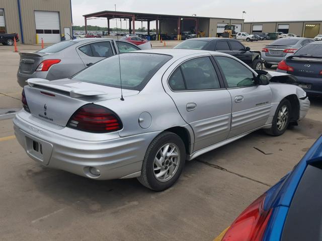 1G2NF52E71M537974 - 2001 PONTIAC GRAND AM S Gümüş foto 4