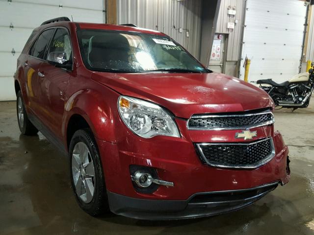 2GNFLGEK6E6334351 - 2014 CHEVROLET EQUINOX LT RED photo 1