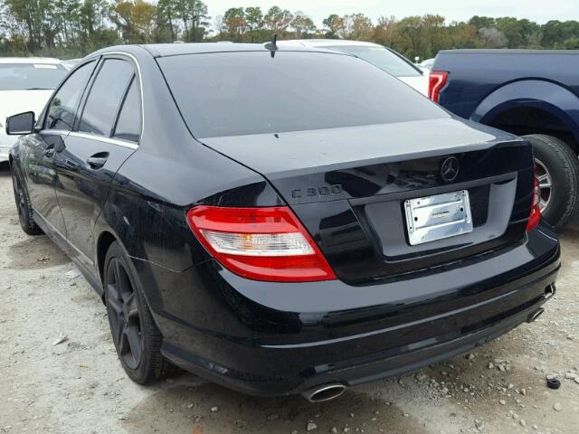 WDDGF5EB4AF461744 - 2010 MERCEDES-BENZ C 300 黑色 照片 3