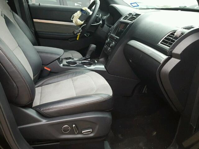 1FM5K7D80HGC31326 - 2017 FORD EXPLORER X BLACK photo 5