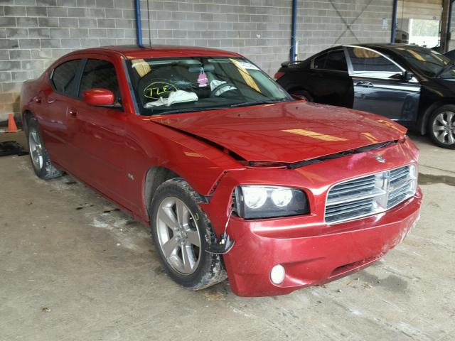 2B3CA3CV9AH145622 - 2010 DODGE CHARGER SX BURGUNDY photo 1