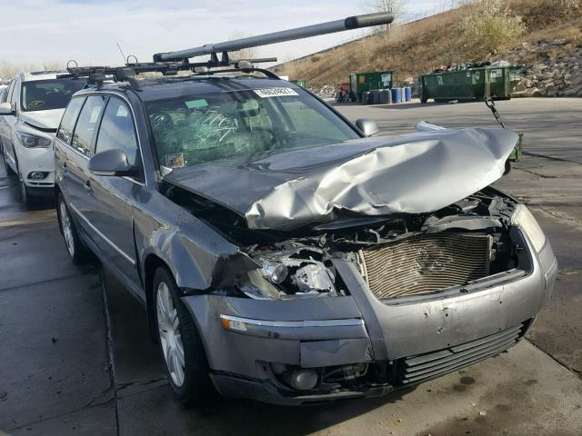 WVWYU63B85E097420 - 2005 VOLKSWAGEN PASSAT GLX GRAY photo 1