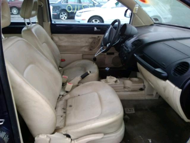 3VWCC21C7XM445168 - 1999 VOLKSWAGEN NEW BEETLE Mavi foto 5