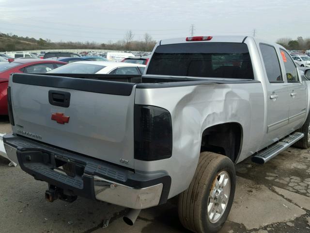 1GC1KYCGXCF116748 - 2012 CHEVROLET SILVERADO SILVER photo 4